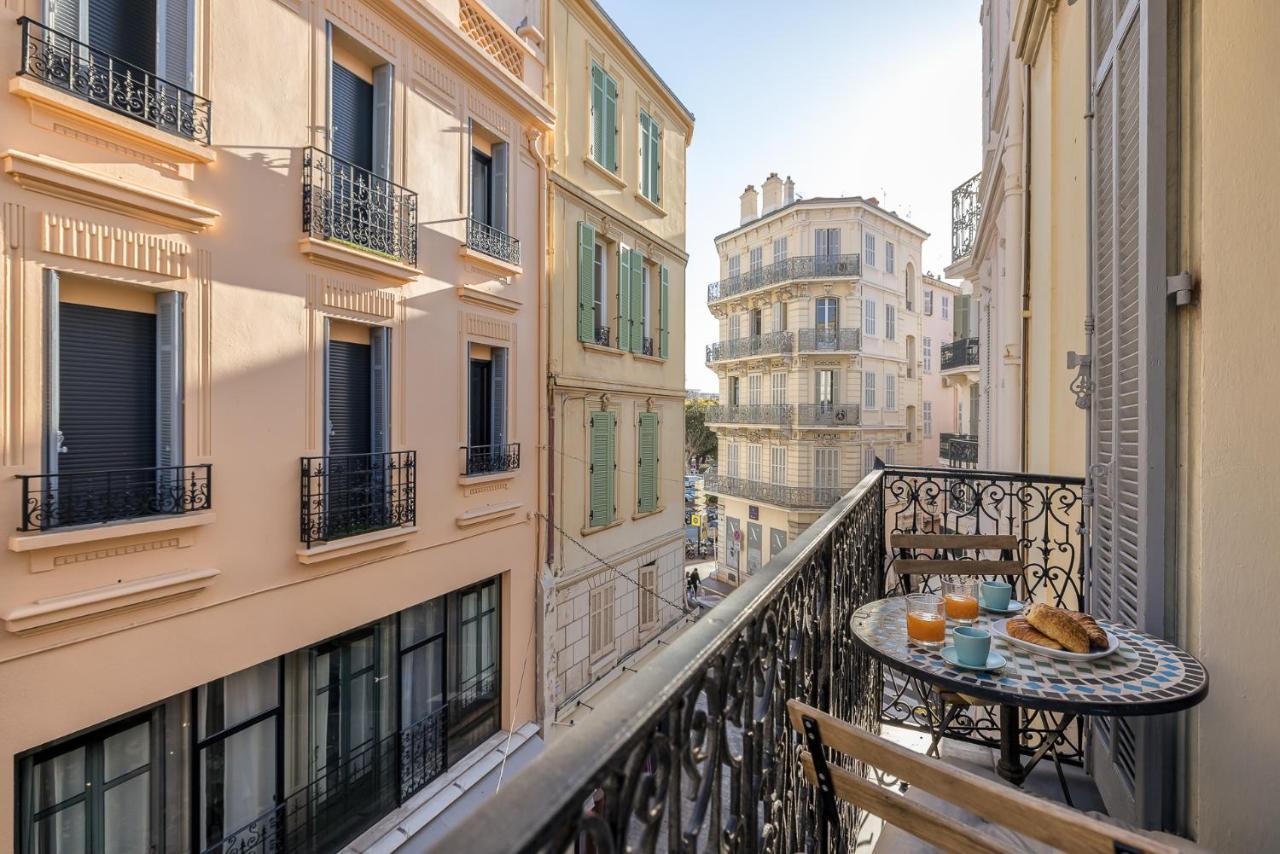 Appartement 2P Centre De Cannes Avec Balcon Kültér fotó